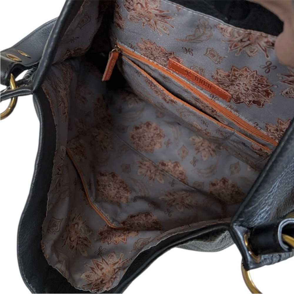 Like New HOBO Moondance Whipstitch Slouchy Shoulder Bag Black Retail $298.00 - Picture 13 of 15